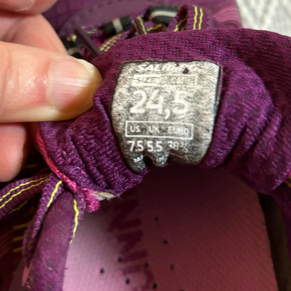 Salming Womens Trail T3 RunLite RocShield Trail Running Shoes, Size 7.5, Magenta - Picture 11 of 11